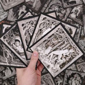 Daria_Aksenova_Dark_Forest_postcard_set_in_hand2